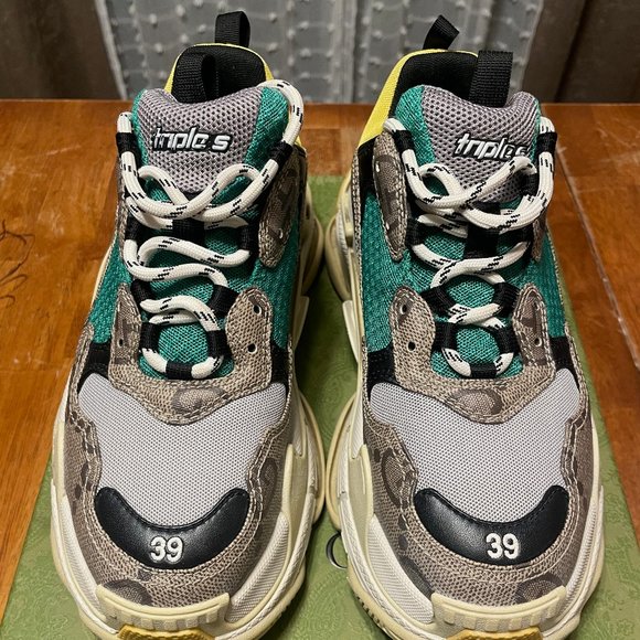 GUCCI x BALENCIAGA The Hacker Project Triple S - Picture 2 of 13